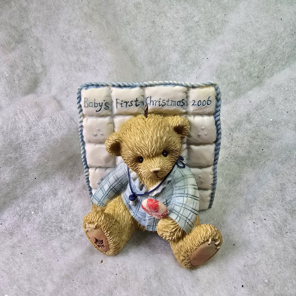 Baby's First Christmas Bear Ornament